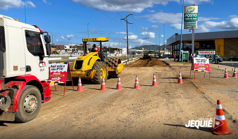 Prefeitura de Jequié inicia nova etapa de recuperação da pavimentação asfáltica da Avenida César Borges